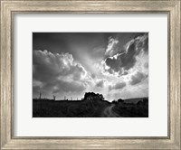 Framed Lonely Path I