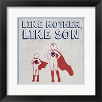 Little Hero II Framed Print