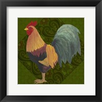 Framed Yard Bird II