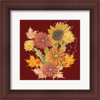 Framed Autumn Floral II