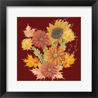 Autumn Floral II Framed Print