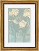 Framed Apothecary Flowers II