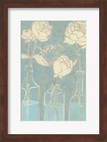 Framed Apothecary Flowers II