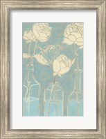 Framed Apothecary Flowers II