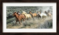 Framed Stampede I