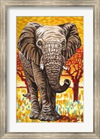 Framed Wild Africa I