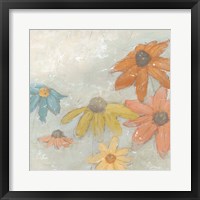 Floral Fresco I Framed Print