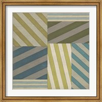 Framed Nautical Stripes I