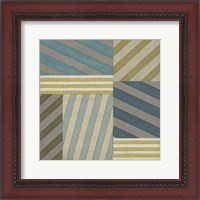 Framed Nautical Stripes II