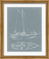 Framed Yacht Sketches III
