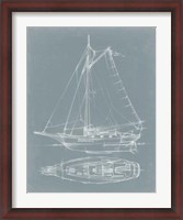 Framed Yacht Sketches IV