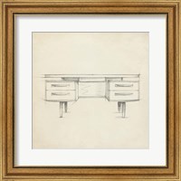 Framed Mid Century Furniture Design VI