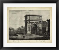 Framed Arco di Tito