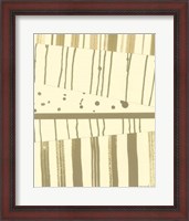 Framed Papyrus Collage I