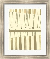 Framed Papyrus Collage I