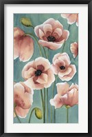 Freckled Poppies II Framed Print