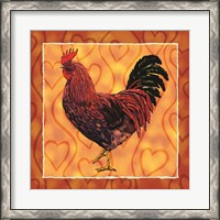 Framed Rooster 4