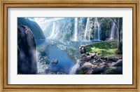 Framed Waterfall Paradise