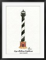 Framed Cape Hatteras Lighthouse, NC