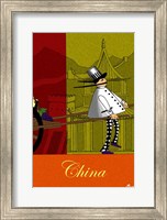 Framed Chef in China