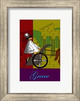 Framed Chef in Greece