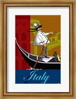 Framed Chef in Italy