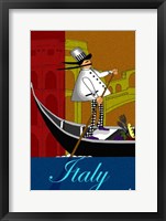 Framed Chef in Italy