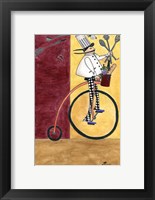 Framed French Chef Bicycle
