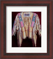 Framed Sacred Raven's War Shirt