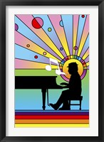 Framed Piano Player 1