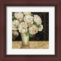 Framed Antique Floral Still Life I