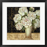 Framed Antique Floral Still Life II