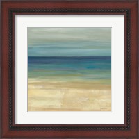 Framed Navy Blue Horizons I