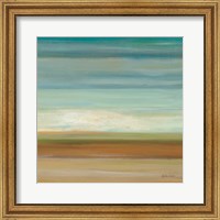 Framed Turquoise Horizons II