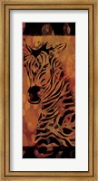 Framed Tie Dye Safari II