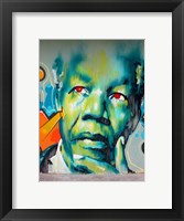 Framed Graffiti de Mandela