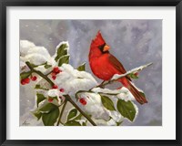 Framed Cardinal