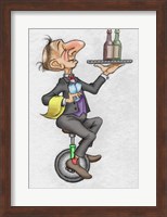 Framed Unicycle Waiter