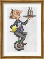 Framed Unicycle Waiter
