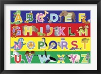 Framed Alphabet Puzzle