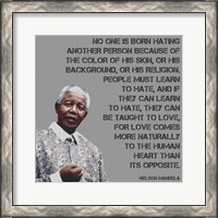 Framed No One - Nelson Mandela Quote