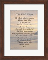 Framed Lord's Prayer - Sunset