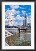 Framed City Skyline, Fullerton, Clarke Quay, Singapore