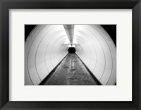 Framed Singapore, Illuminated Pedestrian Tunnel, Paths