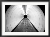 Framed Singapore, Illuminated Pedestrian Tunnel, Paths
