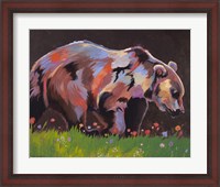 Framed Copper Bear