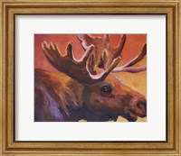 Framed Milton the Moose