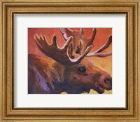 Framed Milton the Moose