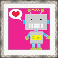 Framed Robot - Pink