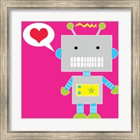 Framed Robot - Pink